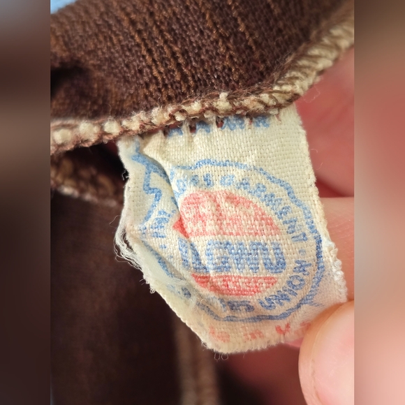 Vntg 70's Nardis Of Dallas Multi Color Striped Asymmetrical women's Day Dress - Picture 7 of 7